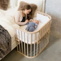 Berceau Cododo Maxi Non Traité 6 Berceau Cododo Maxi Non Traité -Produits Pour Bébé 160100 berceau lit cododo babybay maxi non traite bambinou 2