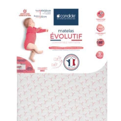 Candide Matelas évolutif Lit Bébé 9 Candide Matelas évolutif Lit Bébé -Produits Pour Bébé 3275055840827