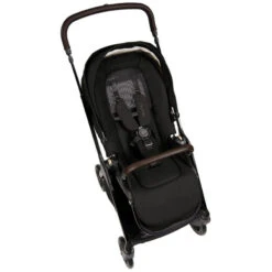 Nuna Pack Poussette Citadine Triv Avec Harnais Magnétique Et Siège-auto Pipa Next 0+ -Produits Pour Bébé 4poussette citadine triv riveted nuna bambinou repliee