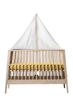 Leander Ciel De Lit Bébé Linea Et Luna -Produits Pour Bébé 5707770502097 voile lit bebe linea blanc leander bambinou 2 1