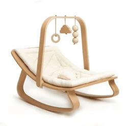 Arche D’éveil Avec Jouets En Bois Pour Levo -Produits Pour Bébé arche eveil jouets bois levo charlie crane bambinou