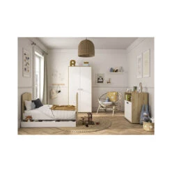 Armoire 2 Portes Arthur 11 Armoire 2 Portes Arthur -Produits Pour Bébé armoire 2 portes arthur galipette bambinou chambre junior