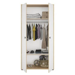 Armoire 2 Portes Arthur 10 Armoire 2 Portes Arthur -Produits Pour Bébé armoire 2 portes arthur galipette bambinou interieur