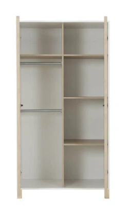 Armoire 2 Portes Céleste -Produits Pour Bébé armoire 2 portes celeste galipette bambinou interieur