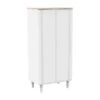 Armoire 2 Portes Eleonore Blanc