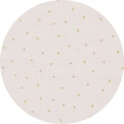 Ciel De Lit Coton Organique Pour Berceaux Cododo Babybay -Produits Pour Bébé babybay himmel organic cotton royal beige glitzerpunkte gold 100360 003 1