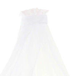 Ciel De Lit Piqué Pour Berceaux Cododo Babybay -Produits Pour Bébé babybay himmel pique weiss 100321 002