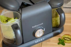 Beaba Robot Culinaire Babycook Duo -Produits Pour Bébé babycook duo dark grey beaba bambinou lifestyle6 1