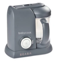 Beaba Robot Culinaire Babycook Solo 14 Beaba Robot Culinaire Babycook Solo -Produits Pour Bébé babycook solo dark grey beaba bambinou lateral