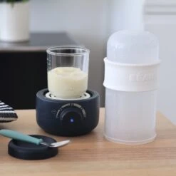 Beaba Chauffe Biberon Babymilk Second -Produits Pour Bébé babymilk second chauffe biberon ultra rapide night blue beaba bambinou lifestyle3 1