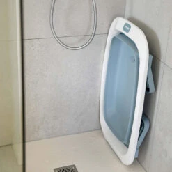 Beaba Baignoire Eazy Pop -Produits Pour Bébé baignoire eazy pop cameleo bleu baltique beaba bambinou lifestyle2