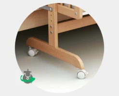 Berceau Cododo Essentiel Avec Matelas -Produits Pour Bébé berceau cododo essentiel hetre verni at4 bambinou roues