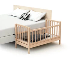 Berceau Cododo Universel Webaby Avec Matelas -Produits Pour Bébé berceau cododo universel webaby hetre brut at4 bambinou cododo