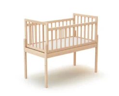 Berceau Cododo Universel Webaby Avec Matelas -Produits Pour Bébé berceau cododo universel webaby hetre brut at4 bambinou structure