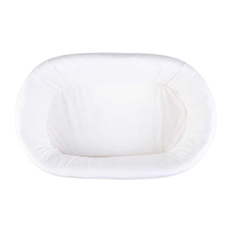 Childhome Berceau En Rotin Avec Matelas, Habillage Jersey Ecru Et Pieds A Bascule 4 Childhome Berceau En Rotin Avec Matelas, Habillage Jersey Ecru Et Pieds A Bascule – Image 4