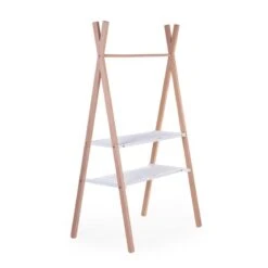 Childhome Berceau Tipi 50X90 Cm + étagère -Produits Pour Bébé berceau tipi 50 90 cm etagere childhome bambinou pietement 1