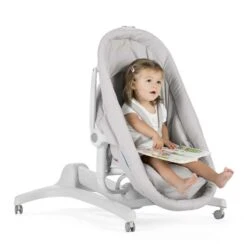 CHICCO Berceau/Transat Évolutif Baby Hug 4in1 Glacial -Produits Pour Bébé berceau transat evolutif baby hug 4in1 glacial chicco bebe canaille chaise enfant ambiance