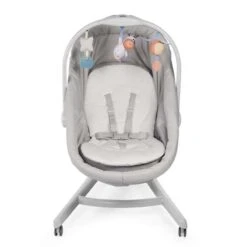 CHICCO Berceau/Transat Évolutif Baby Hug 4in1 Glacial -Produits Pour Bébé berceau transat evolutif baby hug 4in1 glacial chicco bebe canaille chaise enfant face