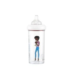 Biberon 360 Ml 6m+ Maman-bébé Afro -Produits Pour Bébé biberon 360 ml 6 m plus maman bebe afro le biberon francais bambinou tetine
