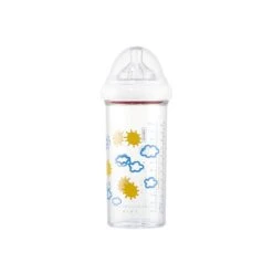 Biberon 360 Ml 6m+ Stella Mc Cartney Ciel -Produits Pour Bébé biberon 360 ml 6 m plus stella mc cartney ciel le biberon francais bambinou