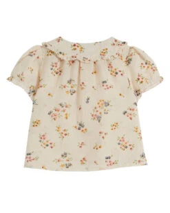 Blouse Fleurs Achillea -Produits Pour Bébé blouse fleurs achillea emile ida bambinou enfant dos 1