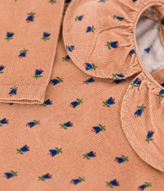 PETIT BATEAU Blouse Manche Longue En Velours 3 PETIT BATEAU Blouse Manche Longue En Velours – Image 3