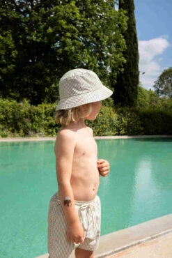 Bob Asnou Citron -Produits Pour Bébé bob asnou stripe blue konges slojd bambinou lifestyle 1