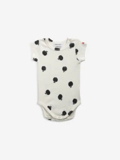 Bobo Choses Body à Manches Courtes Blanc Pomme -Produits Pour Bébé body manches courtes blanc pomme 6 12m bobo choses bambinou