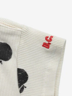 Bobo Choses Body à Manches Courtes Blanc Pomme -Produits Pour Bébé body manches courtes blanc pomme 6 12m bobo choses bambinou detail