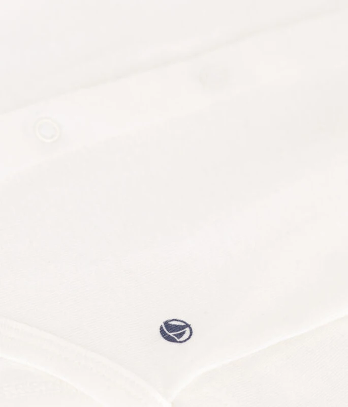 PETIT BATEAU Body Manches Longues à Col Marshmallow 3 PETIT BATEAU Body Manches Longues à Col Marshmallow – Image 3