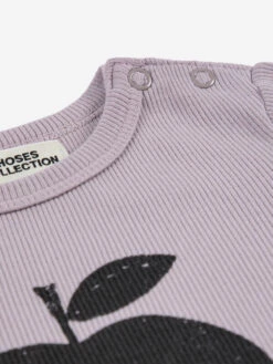 Bobo Choses Body à Manches Longues Lavande Pomme