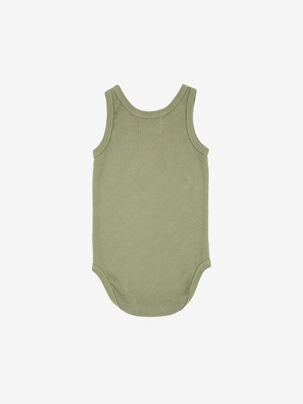 Bobo Choses Body Sans Manches Olive Nuage 2 Bobo Choses Body Sans Manches Olive Nuage – Image 2