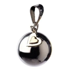 Bola Argent Petit Cœur -Produits Pour Bébé bola argent petit coeur bola bambinou