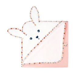 Kaloo Cape De Bain Coquelicot -Produits Pour Bébé cape bain coquelicot kaloo bambinou plie