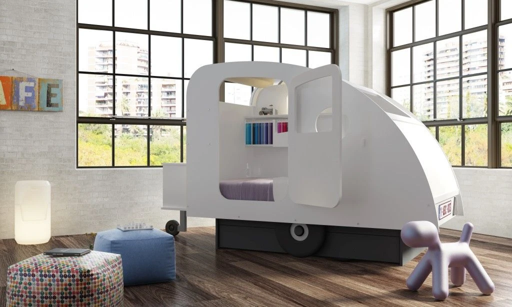 Lit Caravane Enfant 90 X 190 Cm 2 Lit Caravane Enfant 90 X 190 Cm – Image 2