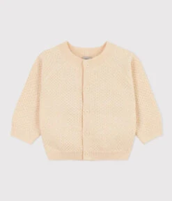 PETIT BATEAU Cardigan En Tricot De Coton Avalanche -Produits Pour Bébé cardigan tricot coton avalanche 6m petit bateau bambinou