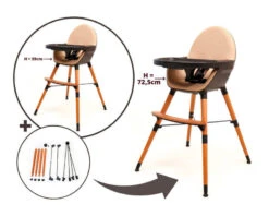 Chaise Haute évolutive Confort + Rehausse Chaise Haute Confort -Produits Pour Bébé chaise haute evolutive confort rehausse chaise haute confort noir camel bambinou evolution