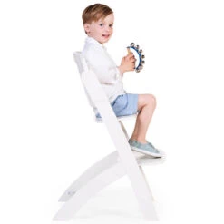 Childhome Chaise Haute Evosit Avec Son Coussin D'assise -Produits Pour Bébé chaise haute evosit coussin assise childhome bambinou profil junior