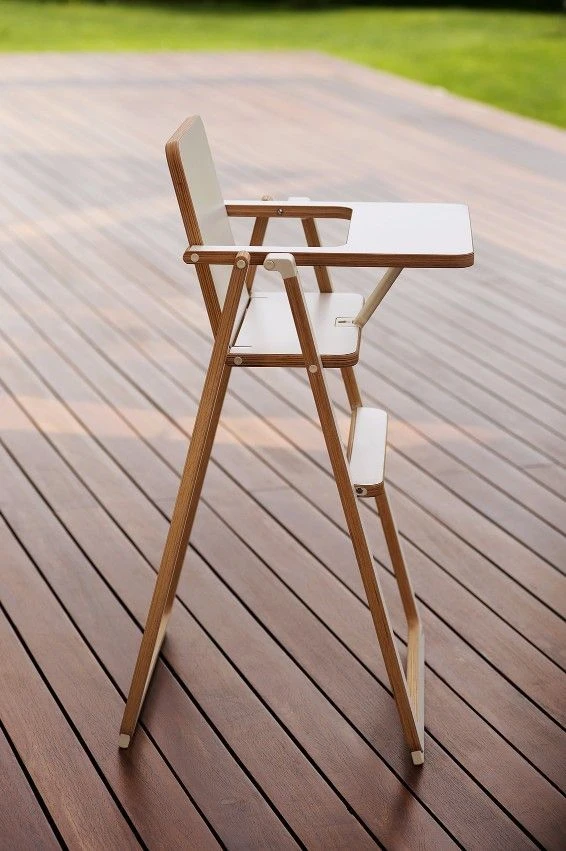 Chaise Haute Pliante Supaflat Blanc 10 Chaise Haute Pliante Supaflat Blanc – Image 10