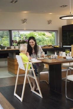 Chaise Haute Pliante Supaflat Blanc