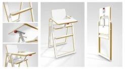 Chaise Haute Pliante Supaflat Blanc 17 Chaise Haute Pliante Supaflat Blanc -Produits Pour Bébé chaise haute supaflat blanc bambinou