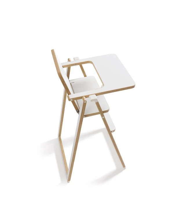 Chaise Haute Pliante Supaflat Blanc 4 Chaise Haute Pliante Supaflat Blanc – Image 4