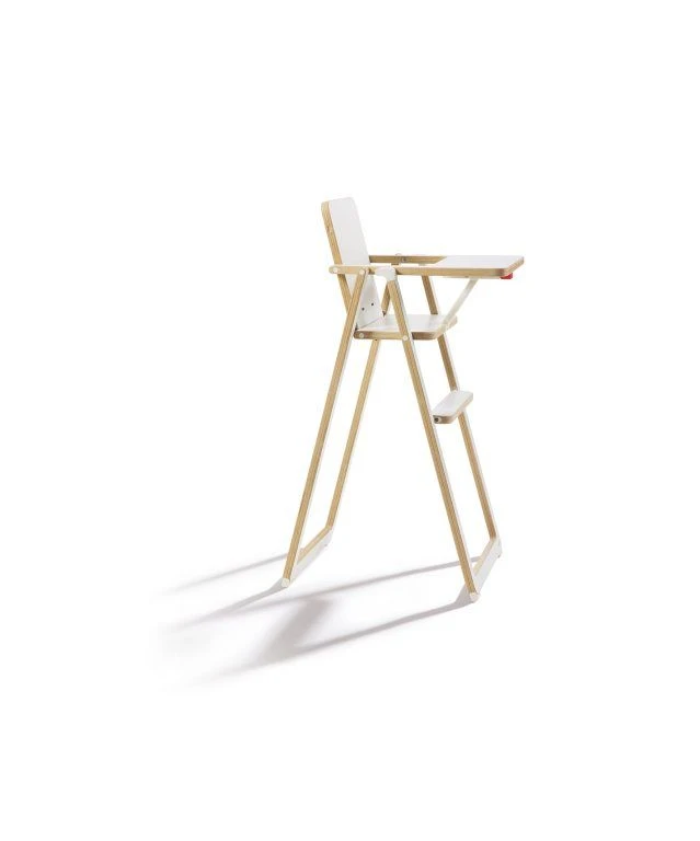Chaise Haute Pliante Supaflat Blanc 9 Chaise Haute Pliante Supaflat Blanc – Image 9