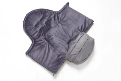 Chancelière Avec Pied Extensible Pour Poussette Universelle 10 Chancelière Avec Pied Extensible Pour Poussette Universelle -Produits Pour Bébé chanceliere avec pied extensible poussette universel grey tfk bambinou ouverte 1