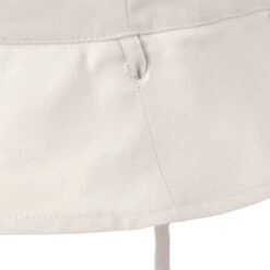 Lassig Chapeau Anti-UV Réversible Rayés Blanc Cassé/pêche -Produits Pour Bébé chapeau anti uv reversible rayes blanc casse peche lassig bambinou zoom