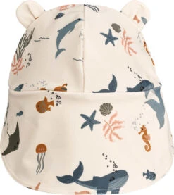 Produits Pour Bébé -Produits Pour Bébé chapeau avec oreilles senia sea creature sandy liewood bambinou back 1