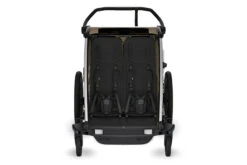 Thule Chariot Cross 2 G3 36 Thule Chariot Cross 2 G3 -Produits Pour Bébé chariot cross 2 g3 khaki thule bambinou face