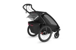 Thule Chariot Sport 1 G3 19 Thule Chariot Sport 1 G3 -Produits Pour Bébé chariot sport 1 g3 black thule bambinou arriere