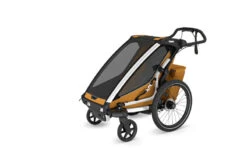 Thule Chariot Sport 1 G3 29 Thule Chariot Sport 1 G3 -Produits Pour Bébé chariot sport 1 g3 natural gold thule bambinou produit face