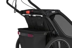 Thule Chariot Sport 2 G3 26 Thule Chariot Sport 2 G3 -Produits Pour Bébé chariot sport 2 g3 black thule bambinou arriere ouvert